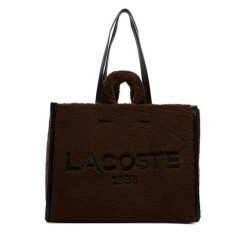 Torebka Lacoste. Białe shopperki damskie Lacoste, bez wzorów, bez dodatków. Za 814.99 zł.