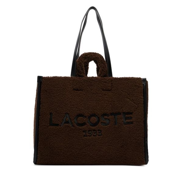 Torebka Lacoste. Białe shopperki damskie Lacoste, bez wzorów, bez dodatków. Za 814.99 zł.