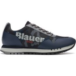 Blauer Denver Tenisówki Niebieski. Niebieskie trampki męskie Blauer, bez wzorów, z materiału, bez zapięcia. Za 533.95 zł.