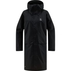 Parka damska z kapturem Haglöfs Aria Proof. Niebieskie parki damskie Haglöfs, l, bez wzorów, z materiału, z kapturem. Za 986.95 zł.