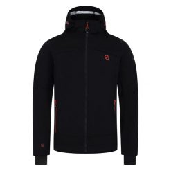 Męska Kurtka Soft Shell Mountaineer. Czarne kurtki sportowe męskie Dare 2B, m, bez wzorów, z softshellu, bez kaptura, trekkingowe. Za 153.99 zł.
