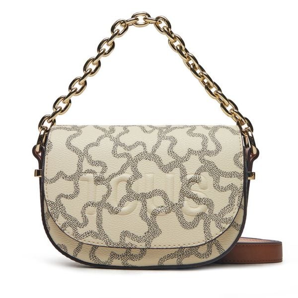 Torebka TOUS. Brązowe listonoszki damskie tous, bez wzorów, bez dodatków. Za 469.99 zł.