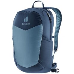 Plecak turystyczny Deuter Speed Lite 13. Niebieskie plecaki męskie Deuter, bez wzorów, z materiału, klasyczne. Za 247.49 zł.
