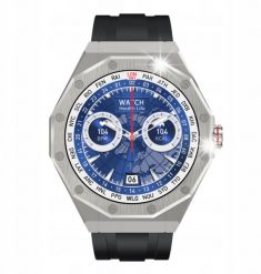 Smartwatch Kiano Smartwatch Kiano Watch Elegance Wodoodporny AMOLED 1.45 Black srebrny. Czarne zegarki smartwatch Kiano, bez wzorów. Za 877.80 zł.