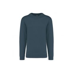 Bluza z okrągłym dekoltem Kariban. Niebieskie bluzy damskie KARIBAN, xl, bez wzorów, z bawełny, bez ramiączek, bez kaptura. Za 128.50 zł.