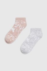 Skarpety 2-pack. Skarpetki damskie MOODO, bez wzorów, z bawełny. Za 19.99 zł.