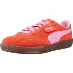 Buty PUMA YELLOW PALERMO Pomarańczowy. Czerwone obuwie trekkingowe damskie Puma, z materiału, bez zapięcia. Za 252.96 zł.