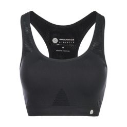 Biustonosz dla kobiet Athlecia Rosemary. Czarne bielizna sportowa damska Endurance, m, bez wzorów, z elastanu. W wyprzedaży za 99.90 zł.