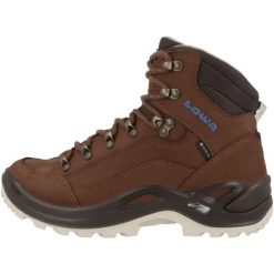 Buty trekkingowe damskie Lowa Renegade Gtx Mid WS. Brązowe obuwie trekkingowe damskie Lowa, z gumy, za kostkę, bez zapięcia. Za 1,015.00 zł.