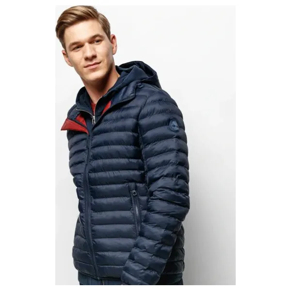Timberland Kurtka Axis Peak Hooded Jkt , granatowy, rozmiar M. Niebieskie kurtki męskie Timberland, m, bez wzorów, z materiału, bez kaptura. Za 859.99 zł.