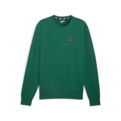 Puma Bluza Pivot Crewneck 62478201. Zielone bluzy męskie Puma, m, bez wzorów, bez ramiączek, bez kaptura. Za 195.99 zł.