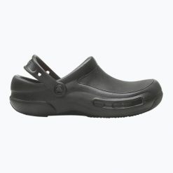 Klapki męskie Crocs Bistro Pro LiteRide Clog. Czarne klapki męskie Crocs, bez wzorów, bez zapięcia. Za 199.00 zł.