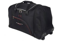 Torba podróżna na kółkach KJUST AW70SG (128L). Czarne torby podróżne damskie KJUST, bez wzorów, z kauczuku. Za 380.00 zł.