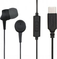 Hama Sea USB-C czarne dokanałowe | USB-C |mikrofon | kabel. Czarne słuchawki dokanałowe Hama. Za 134.65 zł.