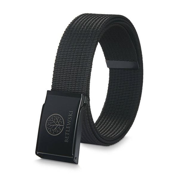 Pasek parciany BETLEWSKI PRC-01_CZ-2 2XL czarny. Czarne paski męskie Betlewski, z materiału. Za 45.99 zł.