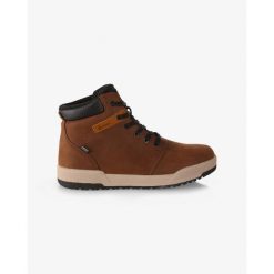 Kilpi LOMAR HIGH WP-M męskie buty sportowe do rekreacji. Brązowe buty sportowe męskie Kilpi, bez wzorów, z nylonu, bez obcasa, bez zapięcia. Za 339.43 zł.