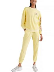 Bluza damska O'Neill Sunrise Crew. Żółte bluzy damskie O'Neill, l, bez wzorów, z bawełny, bez ramiączek, bez kaptura. Za 239.00 zł.