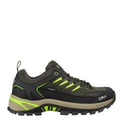 Buty trekkingowe męskie CMP RIGEL 2.0 LOW skóra wodoodporne. Zielone trekkingi męskie CMP, ze skóry, bez zapięcia. Za 399.99 zł.