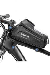 Torba rowerowa Mobicase 1,7L. Czarne torby na ramię męskie ROCKBROS, z materiału, na ramię. Za 94.99 zł.