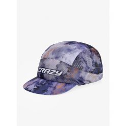 Czapka do biegania Crazy Pacman Cap Run - pine tree. Niebieskie czapki damskie CRAZY, bez wzorów. Za 214.99 zł.