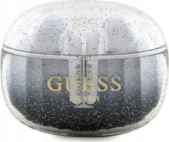 Słuchawki Guess Glitter Gradient GUTWSHDGKEEK czarne. Czarne słuchawki bezprzewodowe Guess. Za 129.99 zł.