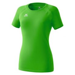 Koszulka damska Erima performance. Zielone bluzki damskie Erima, bez wzorów, sportowe, bez kołnierzyka, bez ramiączek. Za 121.50 zł.