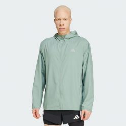 Kurtka Run It. Czarne kurtki męskie Adidas, m, bez wzorów, bez kaptura, do biegania. Za 279.00 zł.