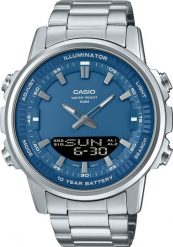 ZEGAREK MĘSKI CASIO AMW-880D-2A1 + BOX. Zegarki męskie Casio, bez wzorów. Za 528.00 zł.