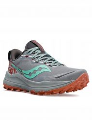 Buty trailowe damskie Saucony Xodus Ultra 2 - fossil/soot. Obuwie sportowe damskie Saucony, bez wzorów, bez zapięcia. Za 649.99 zł.