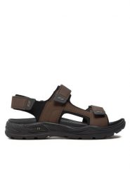 Skechers Sandały Arch Fit Motley Sd-Kontra 204349/BRN Brązowy. Brązowe sandały męskie Skechers, bez wzorów, ze skóry, bez zapięcia. Za 299.99 zł.