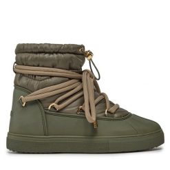 Śniegowce Inuikii. Zielone śniegowce damskie Inuikii, bez zapięcia. Za 1,359.00 zł.