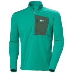 1/2 zip fleece Helly Hansen Versalite. Zielone bluzy sportowe męskie Helly Hansen, m, bez wzorów, z polaru, bez kaptura. Za 373.00 zł.