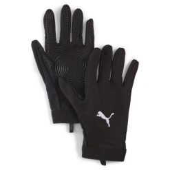 Rękawice piłkarskie individualWINTERIZED PUMA Black White. Białe rękawiczki damskie Puma, bez wzorów. Za 83.99 zł.