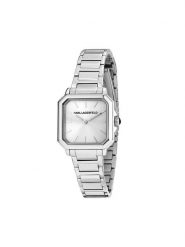 KARL LAGERFELD Zegarek R0553102506 Srebrny. Szare, analogowe zegarki damskie KARL LAGERFELD, srebrne. Za 849.99 zł.