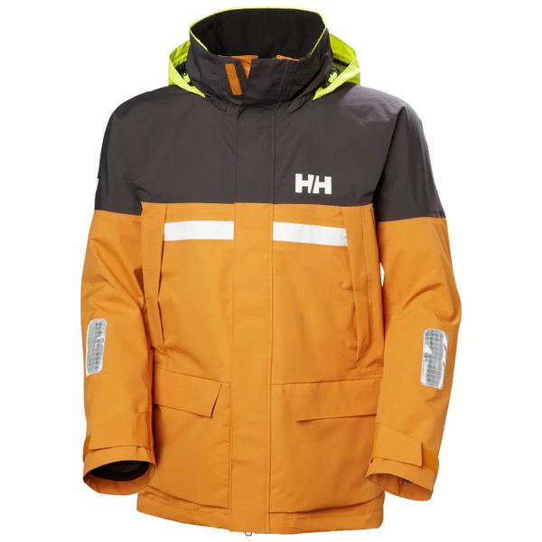 Kurtka Helly Hansen Pier 4.0. Żółte kurtki męskie Helly Hansen, na lato, l, bez wzorów, z poliamidu, sportowe, bez kaptura. Za 999.00 zł.