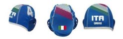 Czepek czapka do pływania do waterpolo piłki wodnej materiałowy Arena Italy. Brązowe czapki damskie ARENA, bez wzorów, z materiału, sportowe. Za 1,701.98 zł.