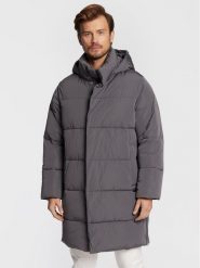 Trussardi Płaszcz zimowy Memory 52S00742 Szary Regular Fit. Szare kurtki męskie TRUSSARDI, na zimę, m, bez wzorów, z syntetyku, bez kołnierzyka, bez kaptura. Za 2,339.00 zł.