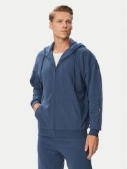 Tommy Hilfiger Bluza UM0UM03781 Niebieski Regular Fit. Niebieskie bluzy męskie Tommy Hilfiger, l, bez wzorów, z bawełny, bez ramiączek, bez kaptura. Za 369.99 zł.
