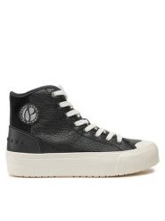 Pepe Jeans Trampki PLS31576 Czarny. Czarne trampki i tenisówki damskie Pepe Jeans, bez wzorów, z jeansu, bez zapięcia. Za 199.99 zł.