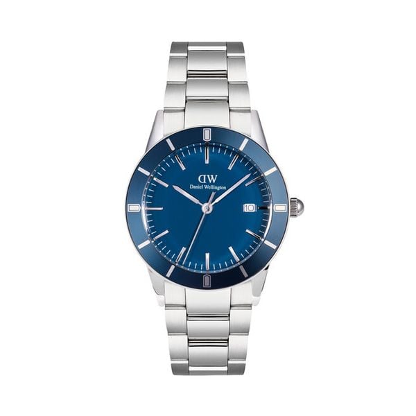 Zegarek Daniel Wellington. Niebieskie zegarki męskie Daniel Wellington, bez wzorów. Za 909.99 zł.