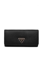 Guess Portfel Laurell II Slg SWZG74 59155 Czarny. Czarne portfele damskie Guess, ze skóry. Za 289.99 zł.