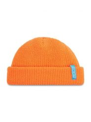 2005 Czapka Basic Beanie Pomarańczowy. Brązowe czapki damskie 2005, na zimę, bez wzorów, z materiału. Za 120.99 zł.