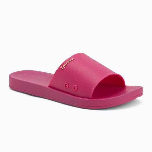 Klapki damskie Ipanema Anat Classic. Czerwone klapki damskie Ipanema, bez wzorów, sportowe, bez obcasa, bez zapięcia. Za 59.99 zł.
