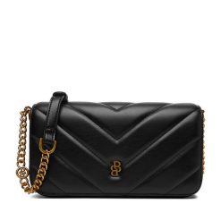 Torebka Badura. Czarne listonoszki damskie Badura, bez wzorów, bez dodatków. Za 199.99 zł.