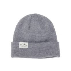 Czapka zimowa COAL UNIFORM LOW heather grey. Szare czapki damskie COAL, na zimę, bez wzorów. Za 29.00 zł.
