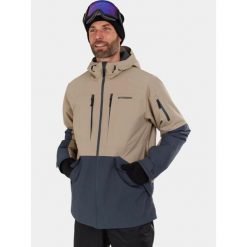 Kurtka Narciarska Męska Fundango Baily ECO Allmtn. Brązowe kurtki sportowe męskie FUNDANGO, na zimę, m, bez wzorów, bez kaptura, narciarskie. Za 799.90 zł.
