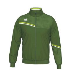 Bluzy Errea Kurtka Elton Ad Dorośli. Zielone kurtki sportowe męskie ERREA, s, bez wzorów, z materiału, bez kaptura, do biegania. Za 221.70 zł.