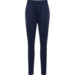 Spodnie damskie do Joggingu Hummel HmlStaltic. Niebieskie spodnie dresowe damskie Hummel, bez wzorów, z dresówki, sportowe. Za 167.00 zł.