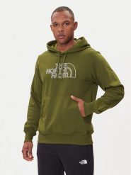 The North Face Bluza Drew Peak Light NF0A8C1B Zielony Regular Fit. Zielone bluzy męskie The North Face, m, bez wzorów, z syntetyku, bez ramiączek, bez kaptura. Za 299.99 zł.