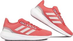 Adidas Buty damskie adidas Runfalcon 3.0 czerwone IE0749 36. Czerwone obuwie sportowe damskie Adidas, bez wzorów, bez zapięcia. Za 234.14 zł.